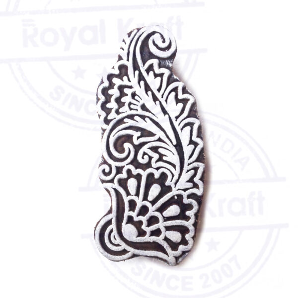 Floral Wooden Stamps - Single