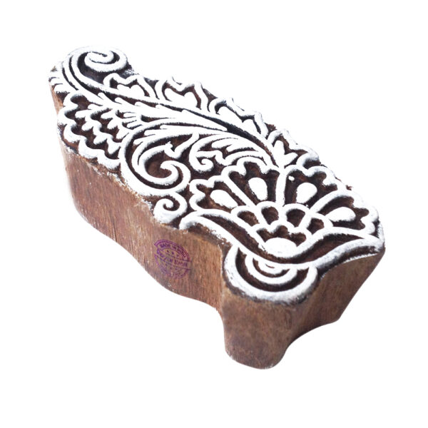 Floral Wooden Stamps - Single