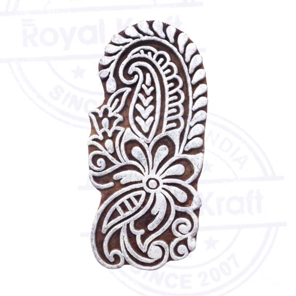 Floral Wooden Stamps - Single