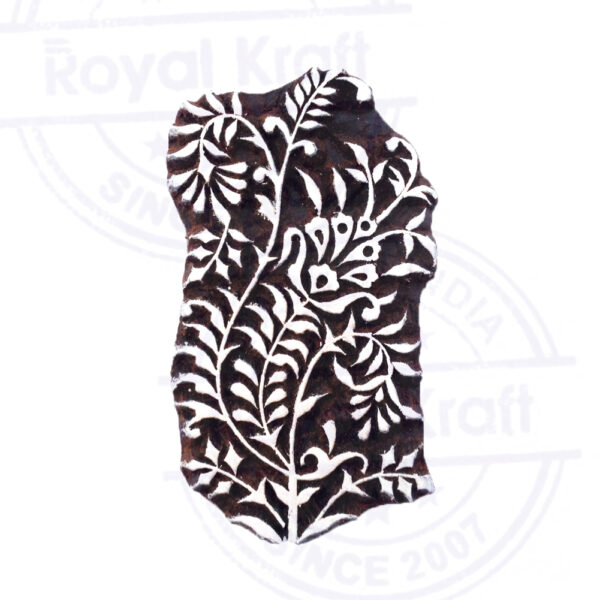 Floral Wooden Stamps - Single