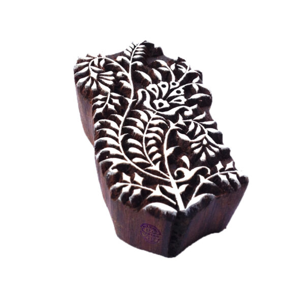 Floral Wooden Stamps - Single