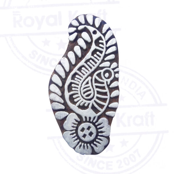 Floral Wooden Stamps - Single