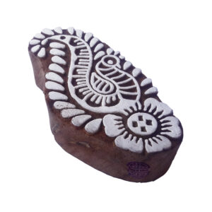 Floral Wooden Stamps - Single