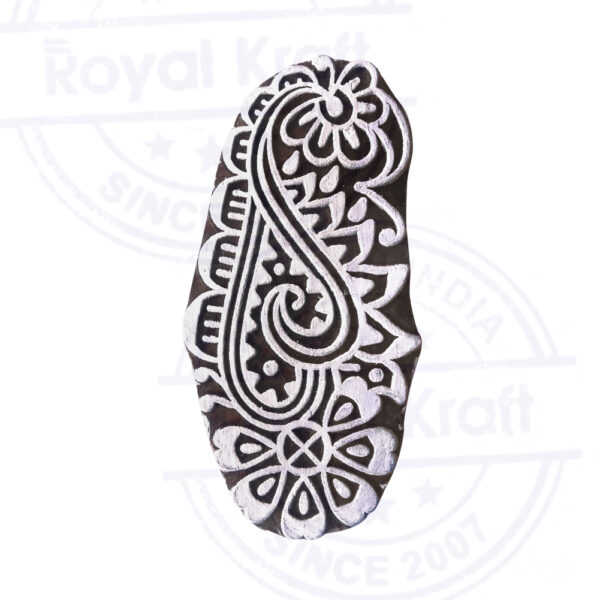 Floral Wooden Stamps - Single