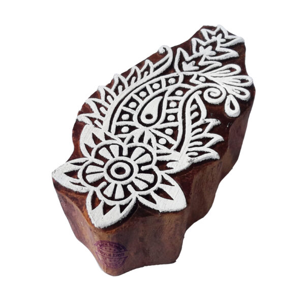 Floral Wooden Stamps - Single