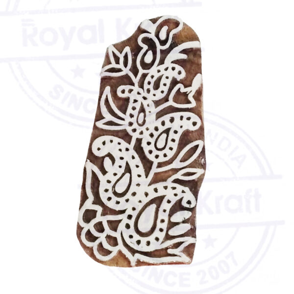 Floral Wooden Stamps - Single