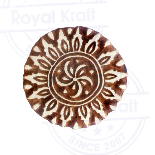 Round Wooden Stamps - Single