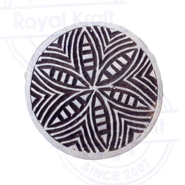 Round Wooden Stamps - Single