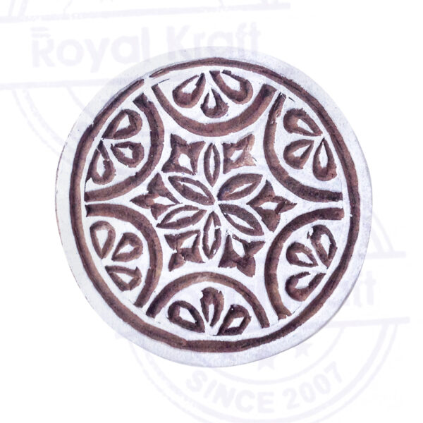 Round Wooden Stamps - Single