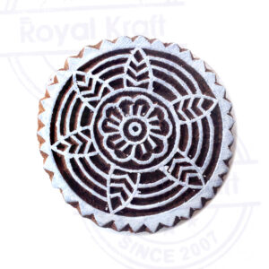 Round Wooden Stamps - Single