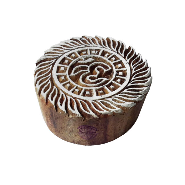 Round Wooden Stamps - Single