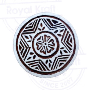 Round Wooden Stamps - Single