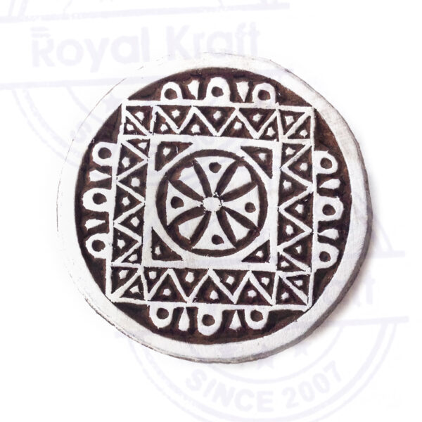 Round Wooden Stamps - Single