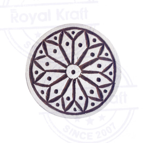 Round Wooden Stamps - Single