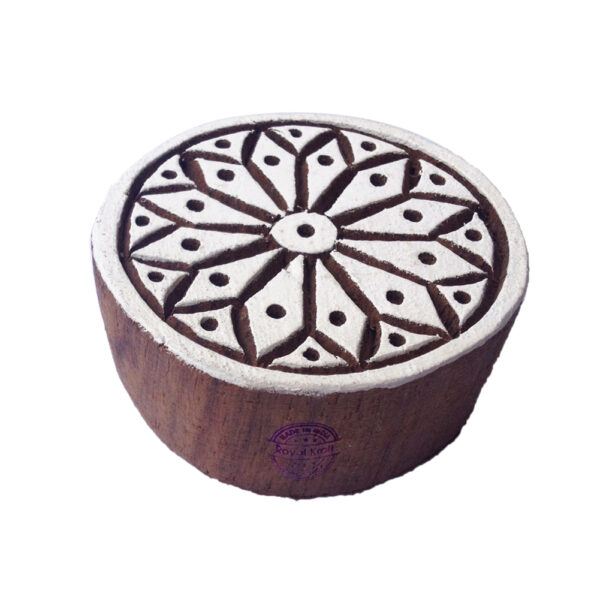 Round Wooden Stamps - Single