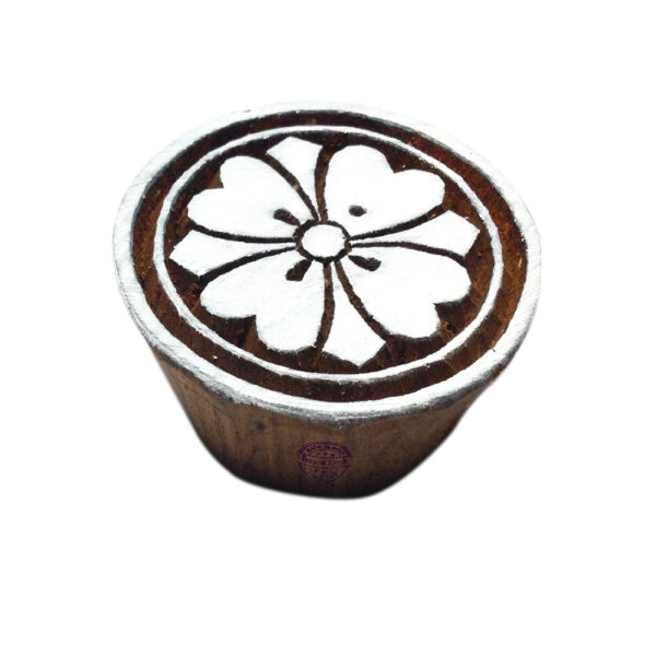 Round Wooden Stamps - Single