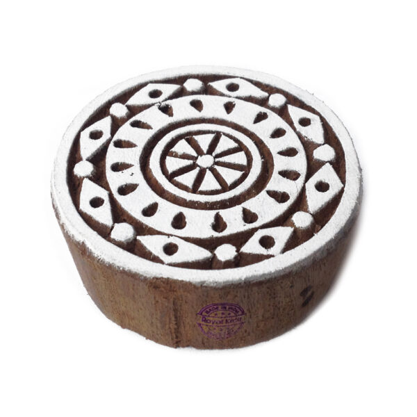 Round Wooden Stamps - Single