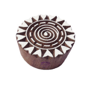 Round Wooden Stamps - Single