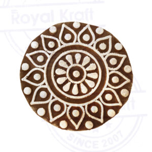 Round Wooden Stamps - Single