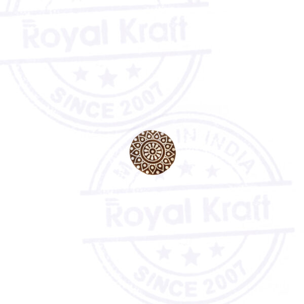 Round Wooden Stamps - Single