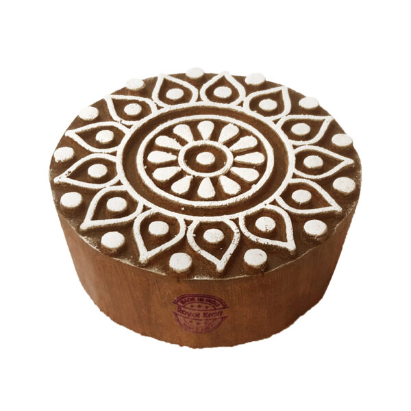 Round Wooden Stamps - Single