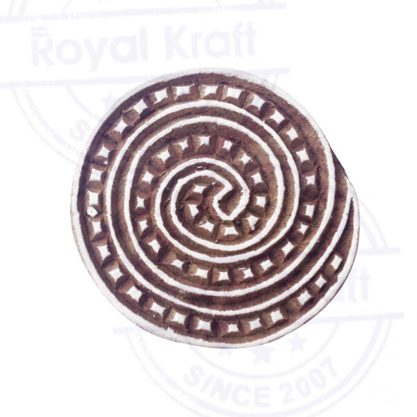 Round Wooden Stamps - Single