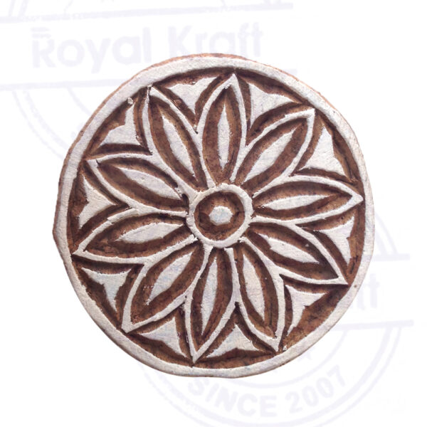 Round Wooden Stamps - Single