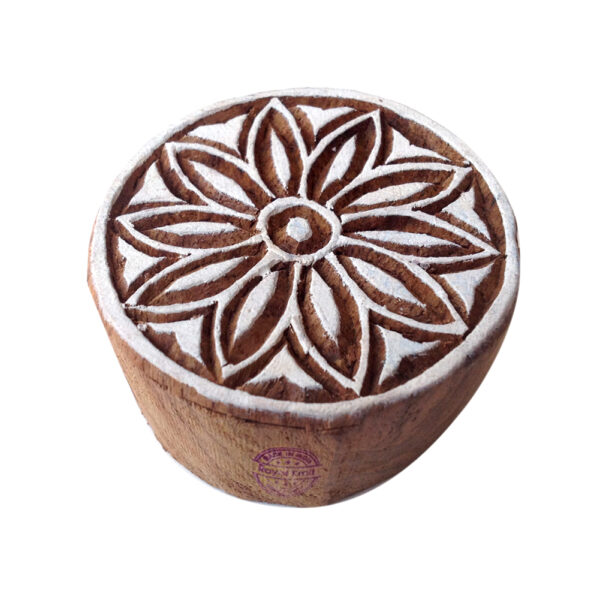 Round Wooden Stamps - Single