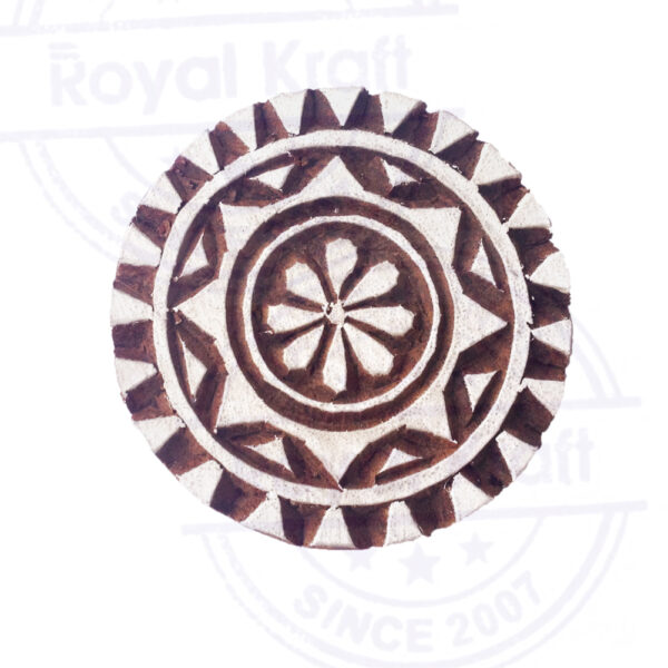 Round Wooden Stamps - Single