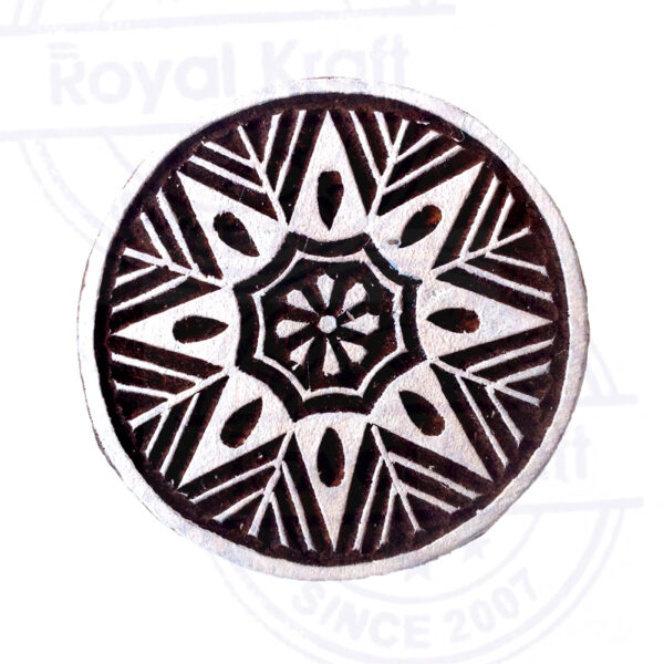 Round Wooden Stamps - Single