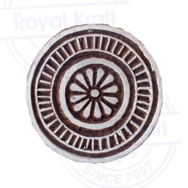 Round Wooden Stamps - Single