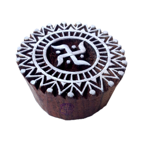 Round Wooden Stamps - Single