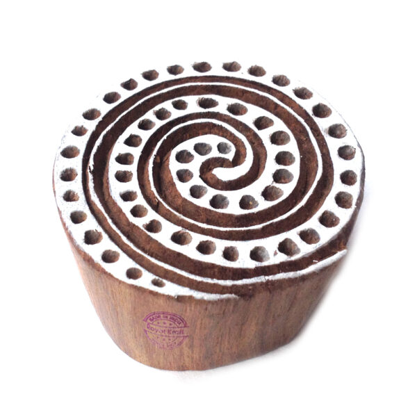 Round Wooden Stamps - Single