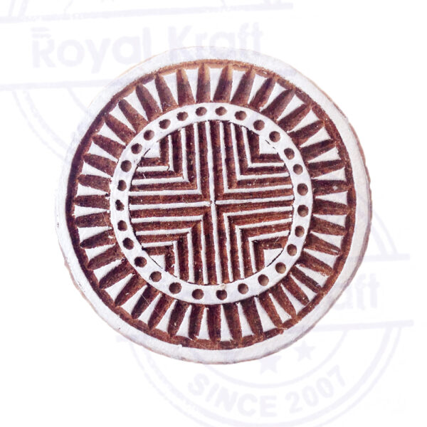 Round Wooden Stamps - Single