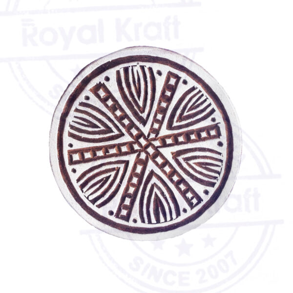 Round Wooden Stamps - Single