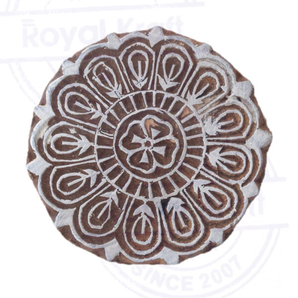 Round Wooden Stamps - Single