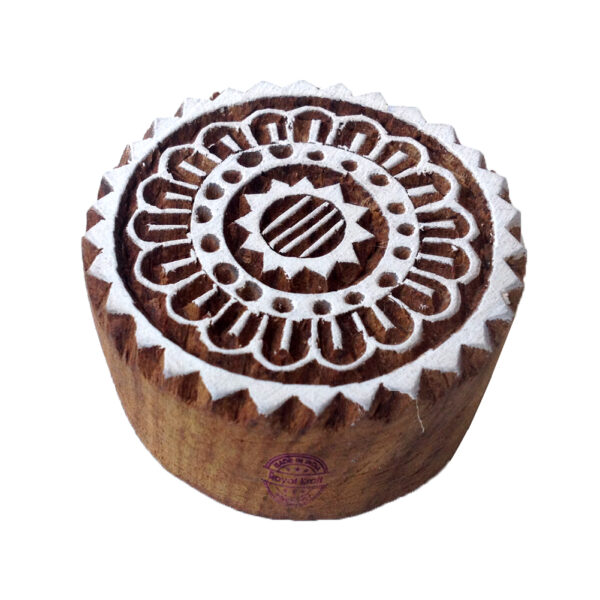 Round Wooden Stamps - Single