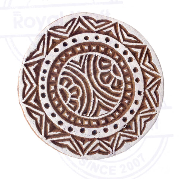 Round Wooden Stamps - Single