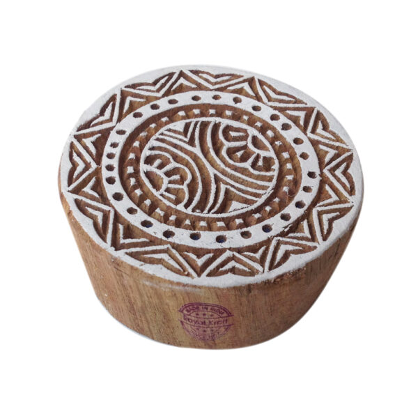 Round Wooden Stamps - Single