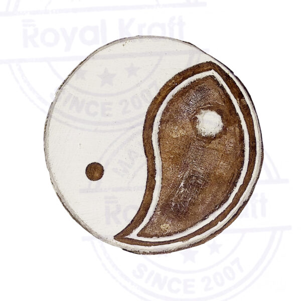 Round Wooden Stamps - Single