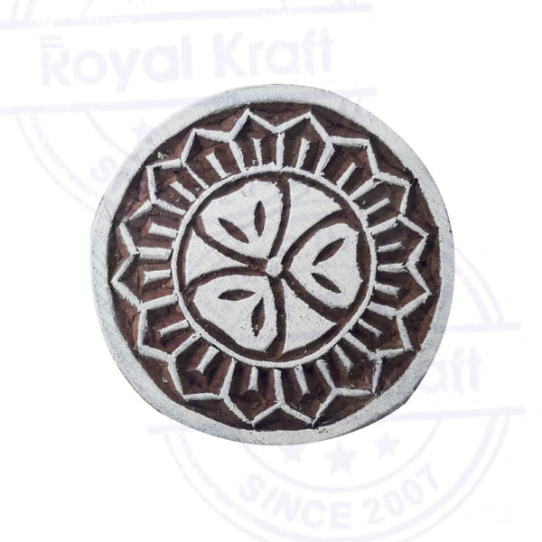 Round Wooden Stamps - Single