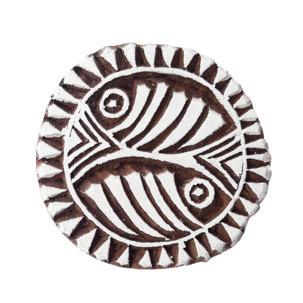 Round Wooden Stamps - Single