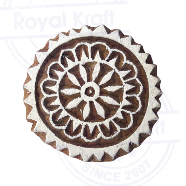 Round Wooden Stamps - Single