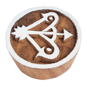 Round Wooden Stamps - Single