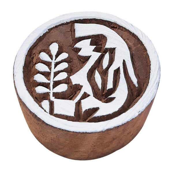 Round Wooden Stamps - Single