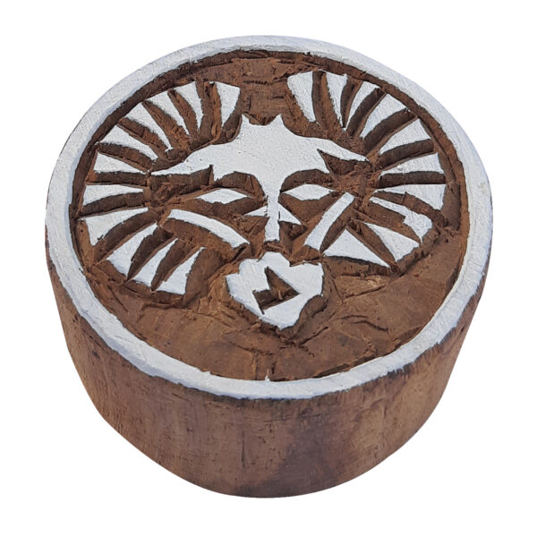 Round Wooden Stamps - Single