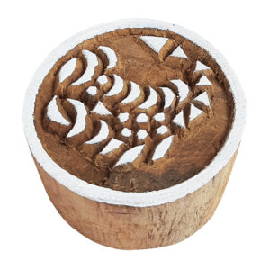 Round Wooden Stamps - Single