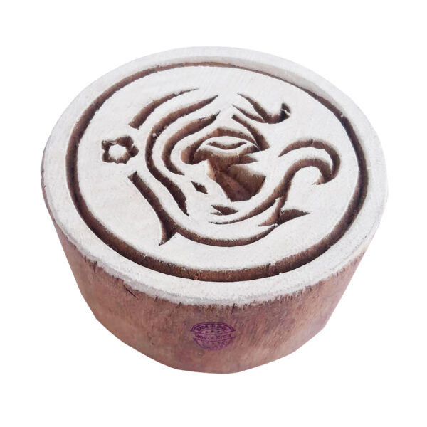 Round Wooden Stamps - Single