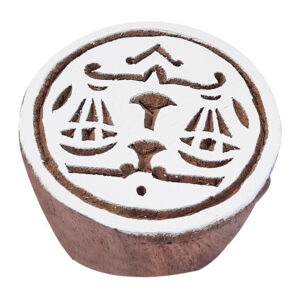 Round Wooden Stamps - Single