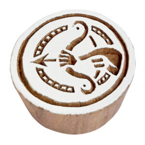 Round Wooden Stamps - Single